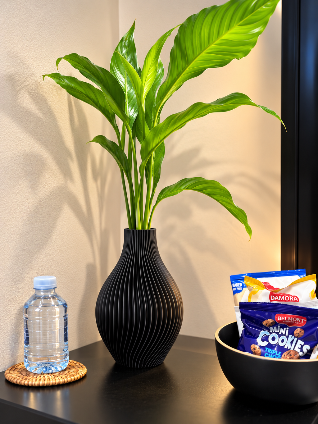 Sculptural Spiral Vase