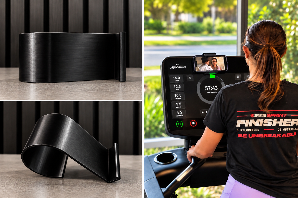 Treadmill Phone Holder