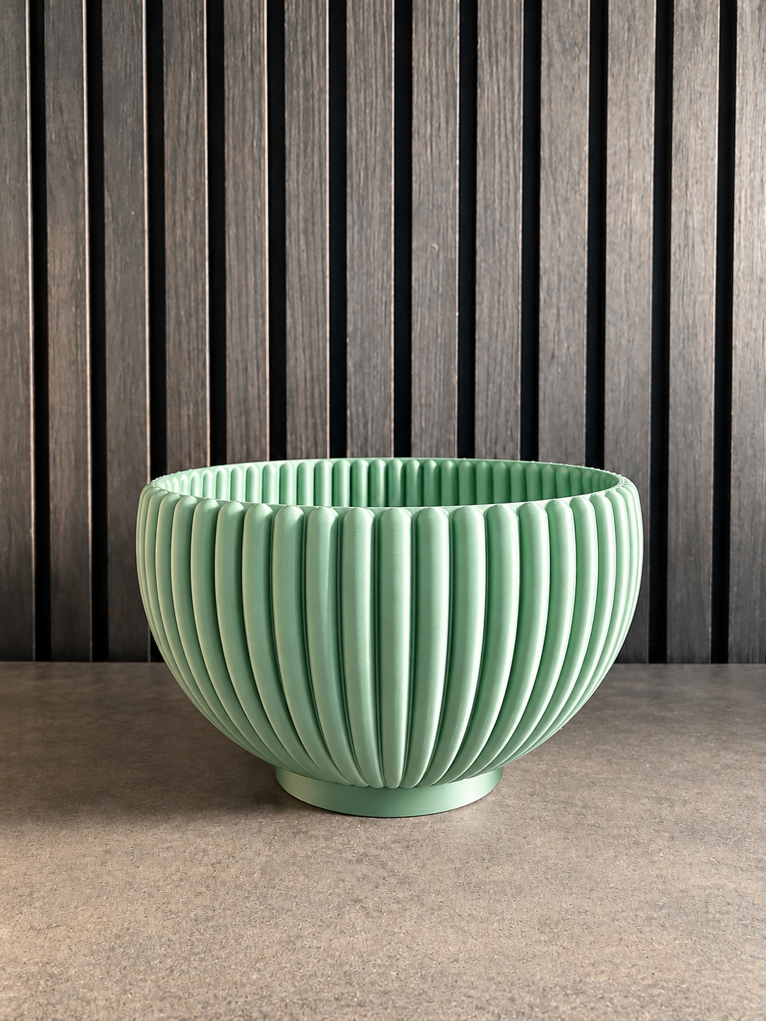 Ribbed Fruit Bowl