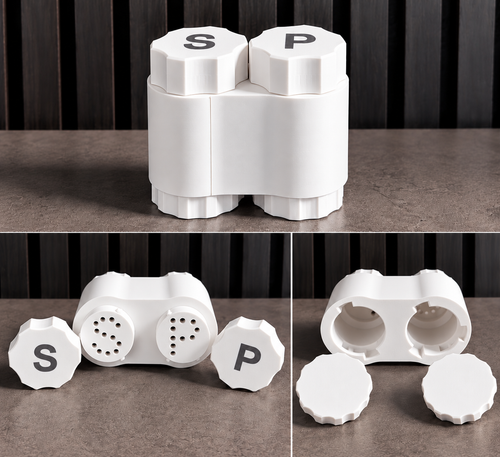 Camping Salt and Pepper Container